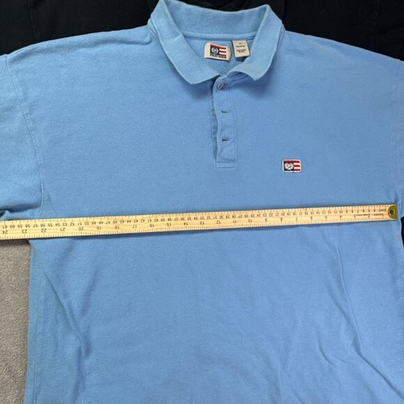 Phat Farm Classic‎ Polo Shirt 2XL/ Black  And Blue Shipped  promptly Qty 2 - Picture 4 of 12